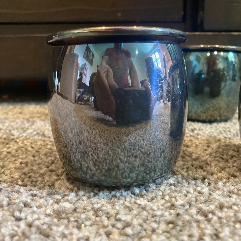 𝅺FB Rogers Silver Plated Punch Cups - Set of 4 - Vintage